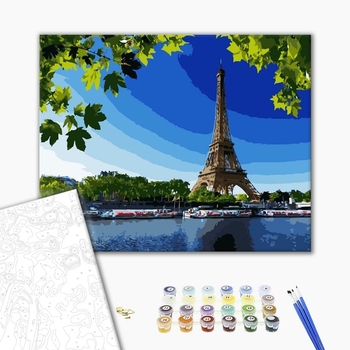 Картина по номерам Города - В Парижі