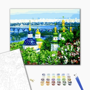 Картина по номерам Города - Київ
