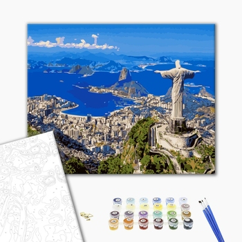 Картина по номерам Города - Ріо-де-Жанейро