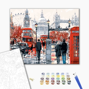 Картина по номерам Города - Чарівність Лондона