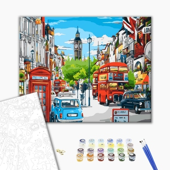 Картина по номерам Города - Лондонський полудень