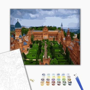 Картина по номерам Города - Чернівецький університет