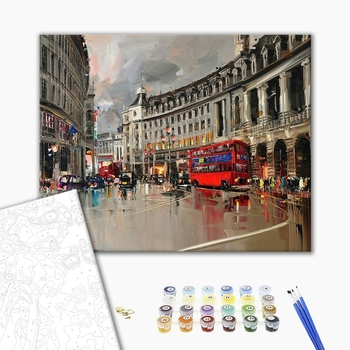 Картина по номерам Города - Пікаділлі