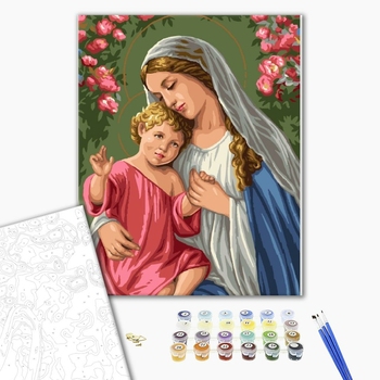 Картина по номерам Діти та ангели - Ікона