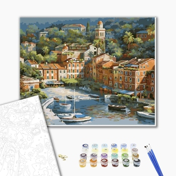 Картина по номерам Природа - Тихая гавань