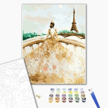 Картина по номерам Пейзажі - Золотые мечты