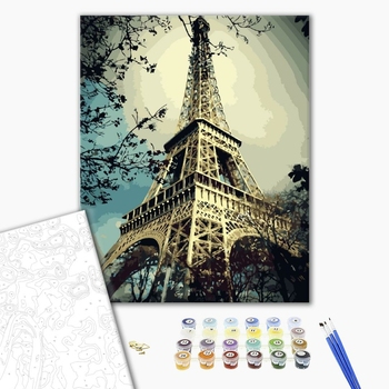 Картина по номерам Города - Ейфелева вежа