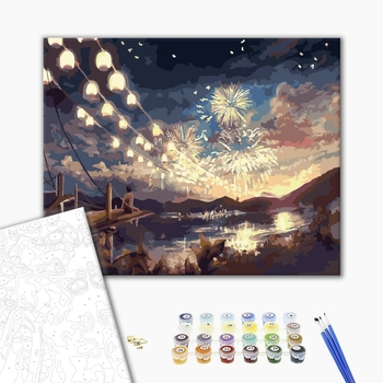 Картина по номерам Города - Літній фестиваль