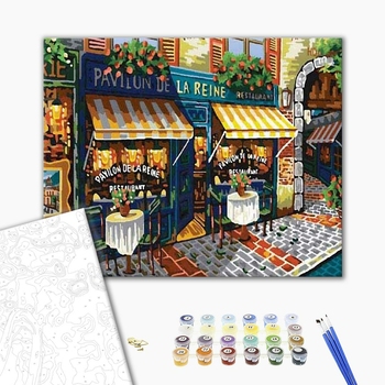 Картина по номерам Пейзажі - Улица Парижа