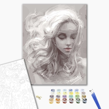 Картина по номерам Люди на картинах - Дівчина зі снів