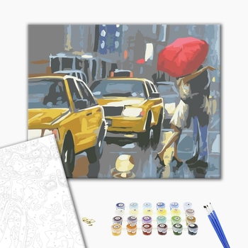 Картина по номерам Пейзажі - В ритме города