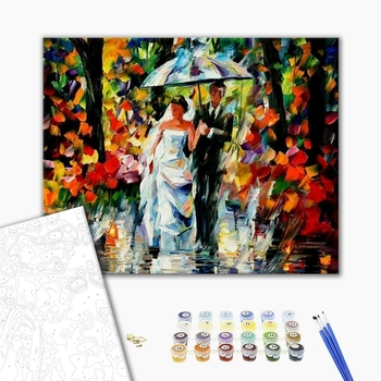 Картина по номерам Люди на картинах - Осенняя свадьба