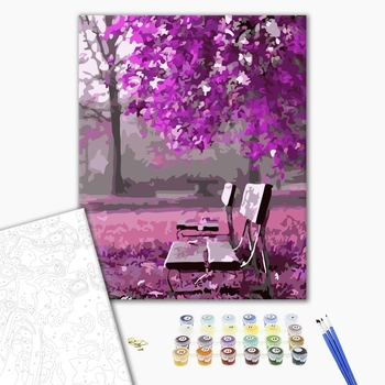 Картина по номерам Пейзажі - Красивый парк