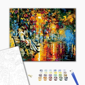 Картина по номерам Репродукції художників - Вечір пристрасті. Леонід Афремов