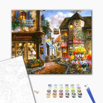 Картина по номерам Пейзажі - Сказочная улица