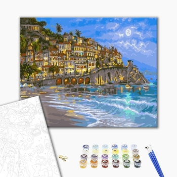 Картина по номерам Природа - Зоряна ніч