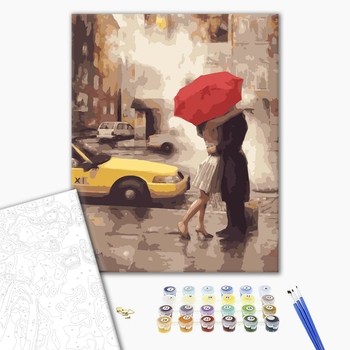 Картина по номерам Романтика - Любов в Нью-Йорку