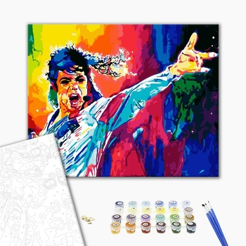 Картина по номерам Люди на картинах - Майкл Джексон