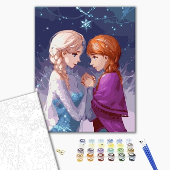 Картина по номерам Мультфільми, комікси, аніме - Холодное сердце