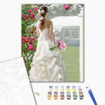 Картина по номерам Люди на картинах - Невеста
