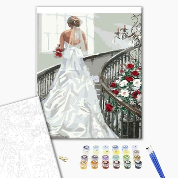 Картина по номерам Люди на картинах - Невеста