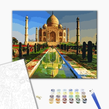 Картина по номерам Города - Індійський Тадж-Махал