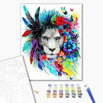 Картина по номерам Тварини, птахи та риби - Зірке око