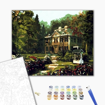 Картина по номерам Пейзажі - Особняк