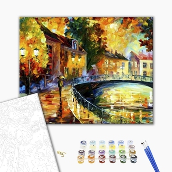 Картина по номерам Квіти - Цветы