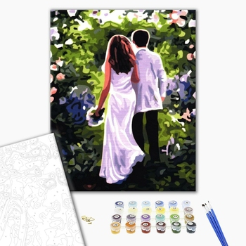 Картина по номерам Люди на картинах - Свадьба