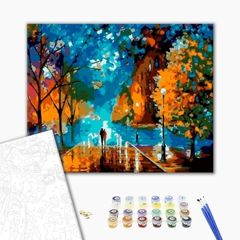 Картина по номерам Пейзажі - Под лунным светом