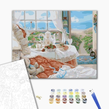 Картина по номерам Природа - Возле моря