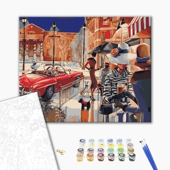 Картина по номерам Пейзажі - Городской гламур