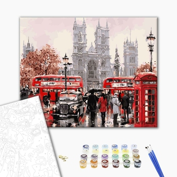 Картина по номерам Пейзажі - Утро в Лондоне