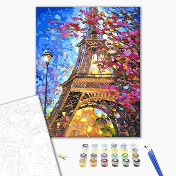 Картина по номерам Пейзажі - Фарби Парижа