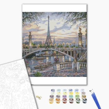 Картина по номерам Пейзажі - Удивительный Париж