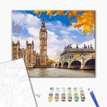 Картина по номерам Города - Осінній Лондон