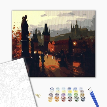 Картина по номерам Города - Похмуре місто