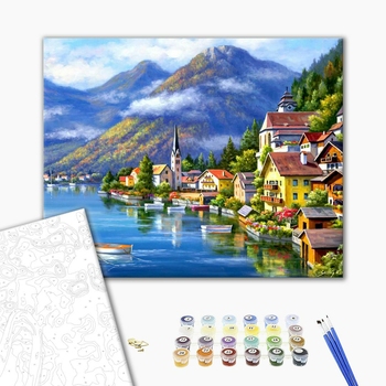 Картина по номерам Природа - Австрийский пейзаж