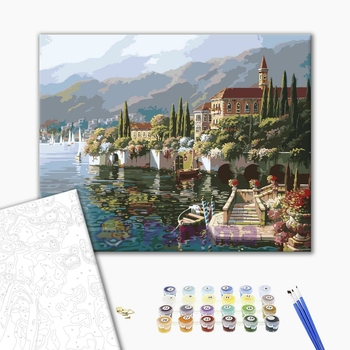 Картина по номерам Природа - Берег Варенны