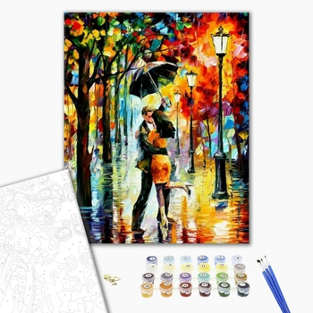 Картина по номерам Люди на картинах - Осенняя романтика