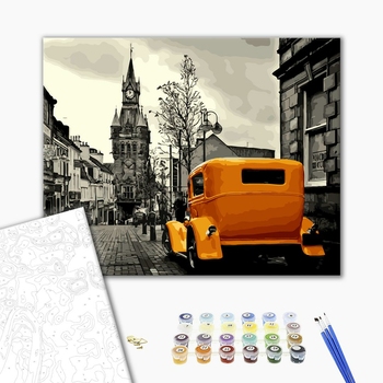 Картина по номерам Города - Лондонське таксі