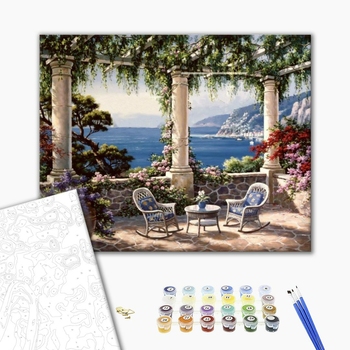 Картина по номерам Природа - На  побережье