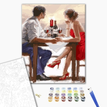 Картина по номерам Люди на картинах - Свидание