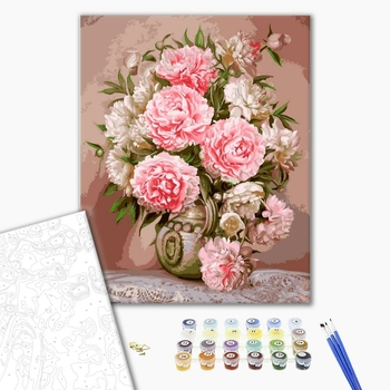 Картина по номерам Квіти - Аромат пионов