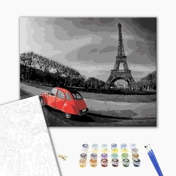Картина по номерам Города - Французьке авто