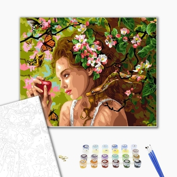 Картина по номерам Люди на картинах - Искушение