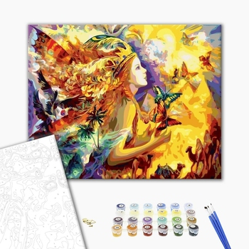 Картина по номерам Люди на картинах - Принцесса природы