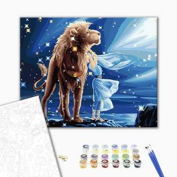 Картина по номерам Тварини, птахи та риби - Звёздный свет