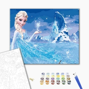 Картина по номерам Мультфільми, комікси, аніме - Холодное сердце